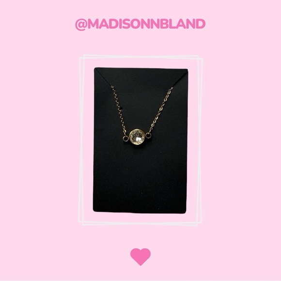 Hand Crafted Jewelry - Handcrafted Crystal Pendant Necklace - 24K Gold Plated